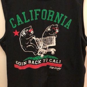 Going back to Cali men’s muscle tank
